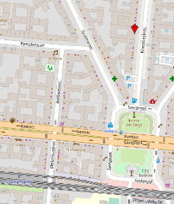 Karte Knesebeckstrasse